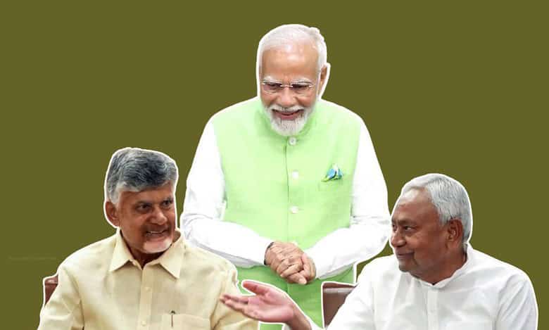 Modi Naidu Nitish