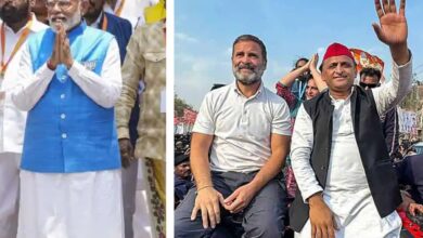 PM Modi, Rahul Gandhi and Akhilesh Yadav