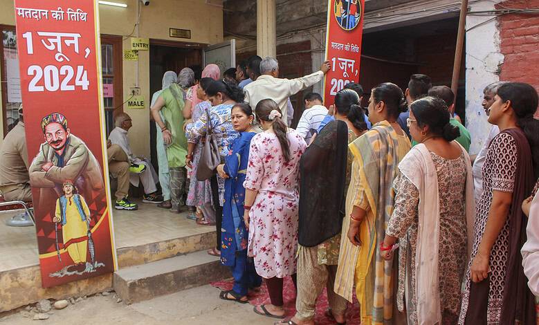 Lok Sabha polls final phase: Voter turnout at 11.31% till 9 am