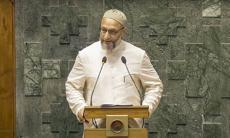 Owaisi's 'Jai Palestine' slogan in Lok Sabha draws BJP's wrath