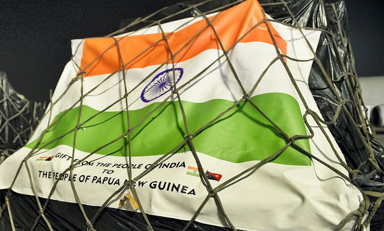 India sends humanitarian aid to landslide-hit Papua New Guinea