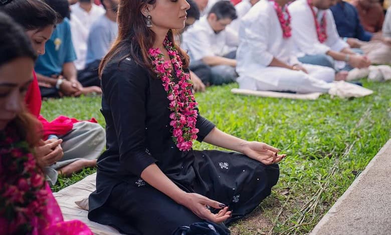 Samantha Ruth Prabhu shares glimpse of blissful meditation session in latest pic