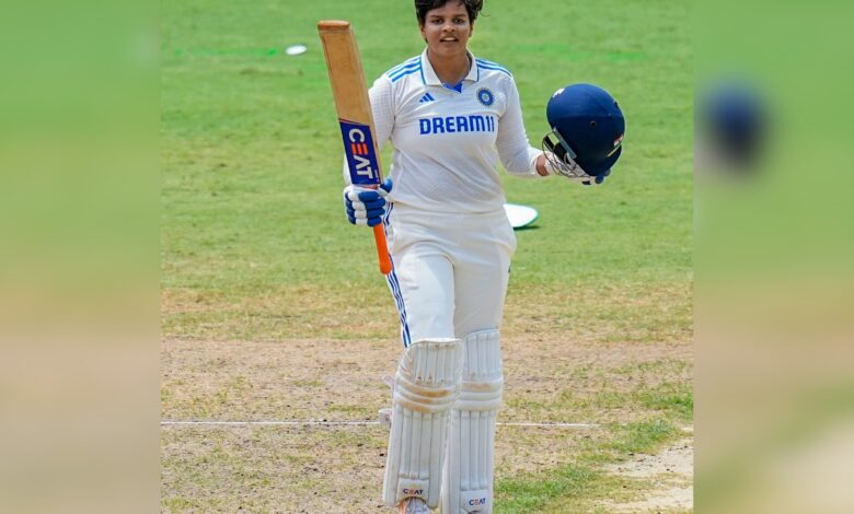 Shafali Verma becomes fastest woman double-centurion in Test cricket
