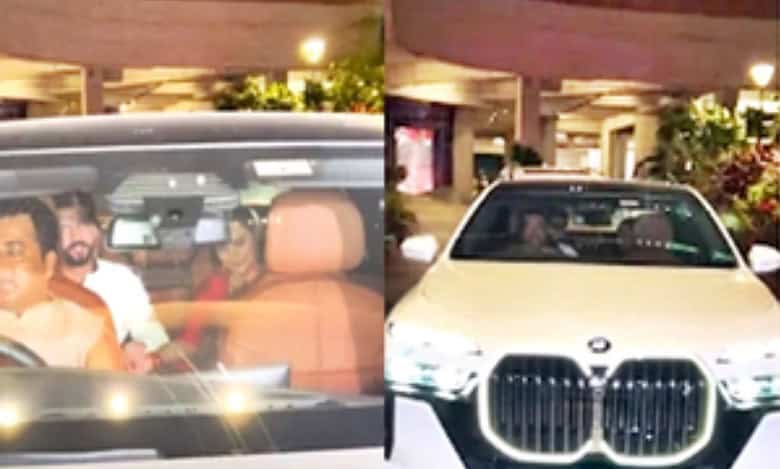 Zaheer Iqbal 'gifts' swanky BMW i7 to wife Sonakshi; video goes viral