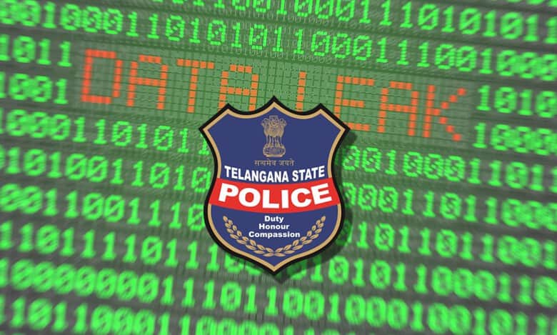 Telangana police data breach: Data of cops, citizens sold online
