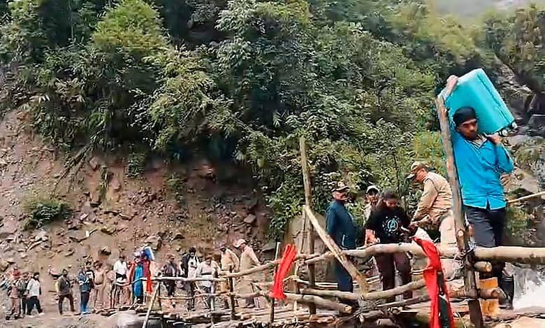 Tourists stranded due to landslides, being evacuated