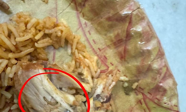 Customer finds bugs in chicken biryani from famous Hyderabad restaurant