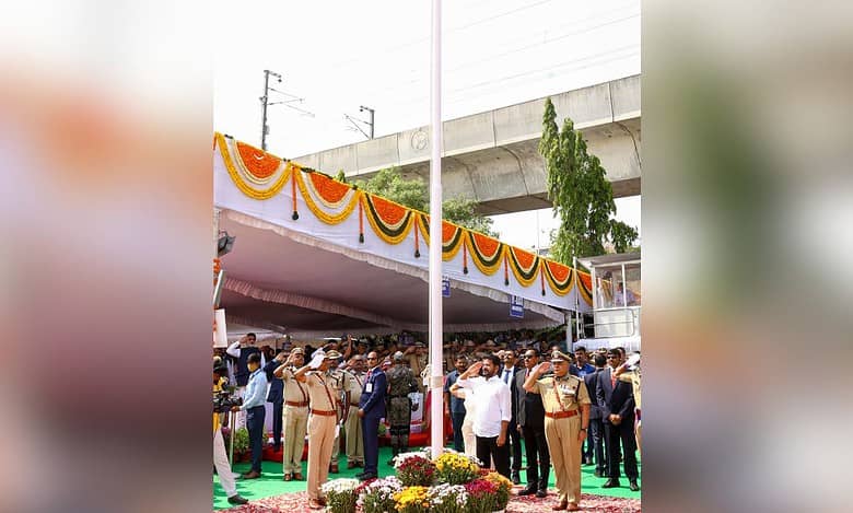 Revanth Reddy addresses road shows art Amberpet, Uppal and Secunderabad Cantonment on Monday, as part of Congress’ election campaign on Monday.