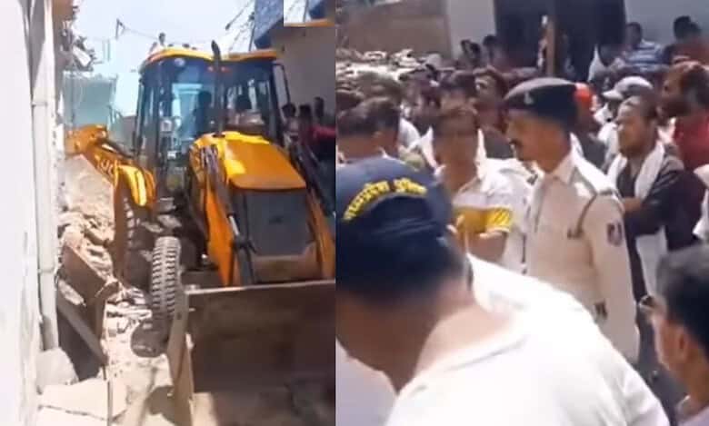 2 arrested, houses demolished for throwing suspected cow meat on temple premises in MP