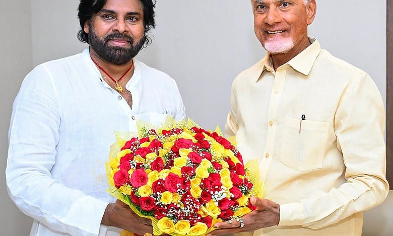 AP Dy CM Pawan Kalyan arrives in Amaravati to a grand welcome