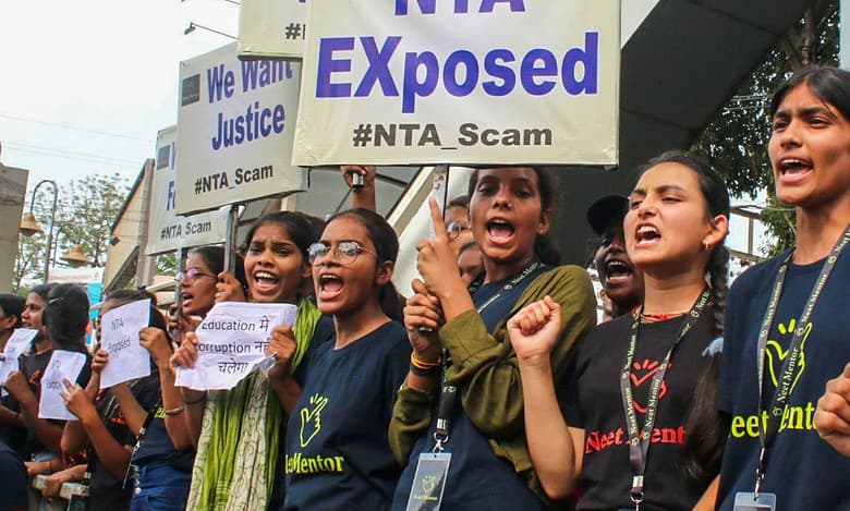 NEET-UG fiasco: Four arrested for receiving question paper a day before exams