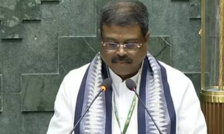 NEET...NEET: Screamed Oppn as education minister Pradhan took oath