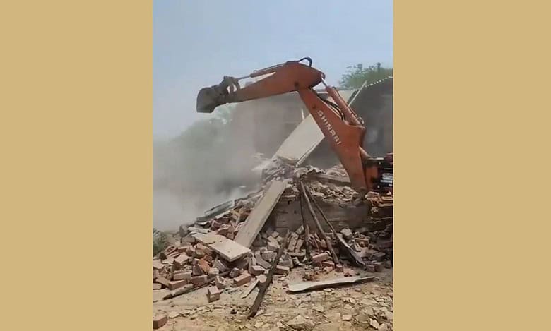 MP: Houses of 2 Muslims booked under NSA demolished