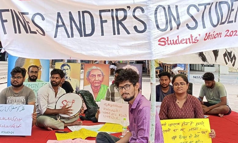 Suspension revoked; protest at University of Hyderabad ends on 6th day
