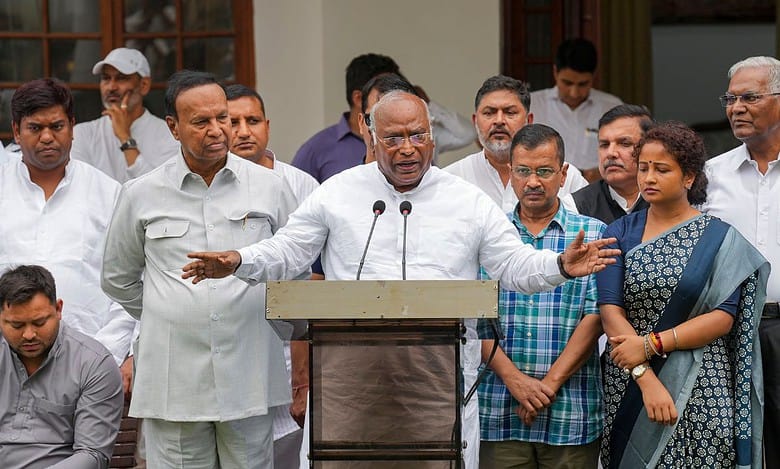 INDIA bloc leaders meet as countdown to results begin