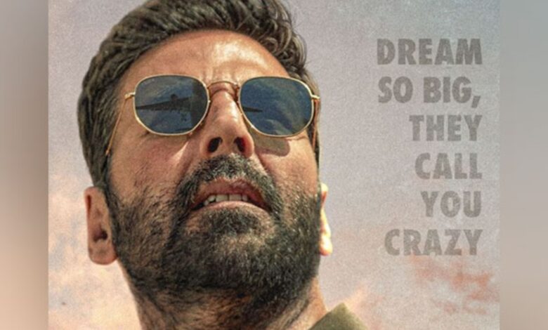 Akshay Kumar sports bearded look in 'Sarfira' poster, trailer to be out soon