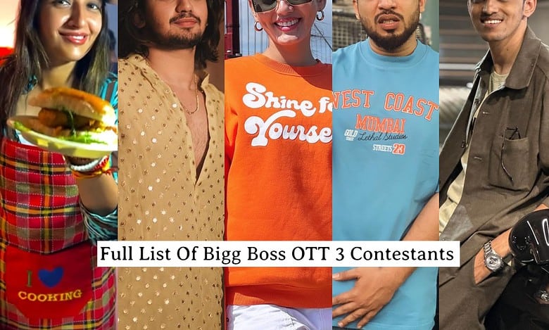Bigg Boss OTT 3 full and final list of 16 confirmed contestant