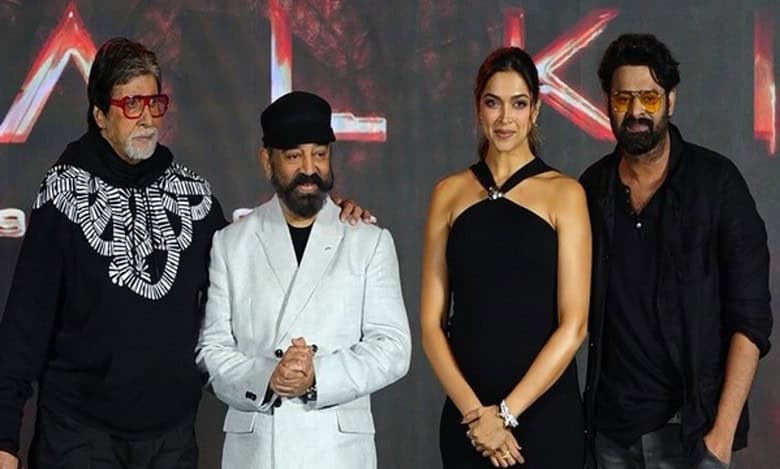Deepika Padukone, Amitabh Bachchan, Prabhas steal hearts with cute moment at 'Kalki 2898 AD' event