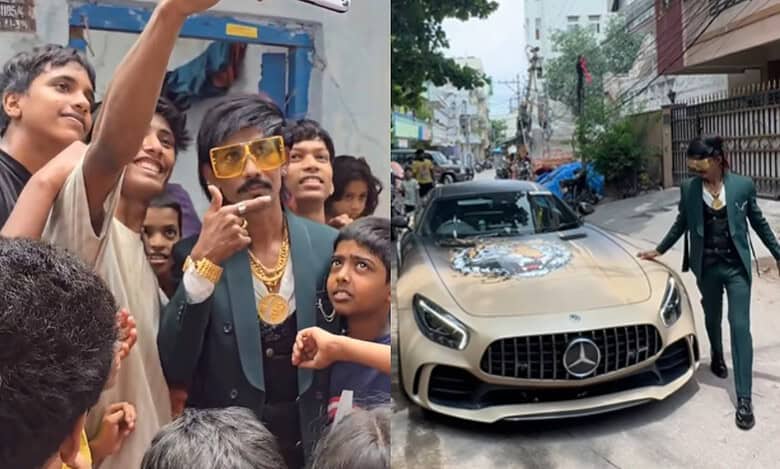 Dolly Chaiwala spotted in Begumpet, Hyderabad, fans go wild
