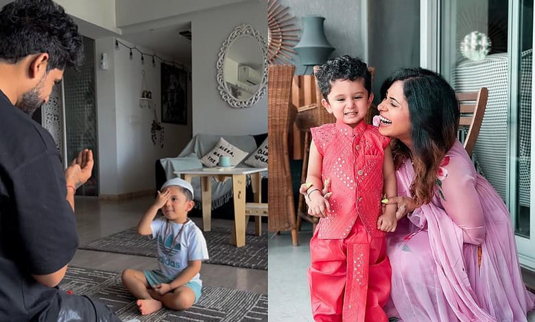 Kishwer Merchant's son trolled for learning 'Assalamualikum'