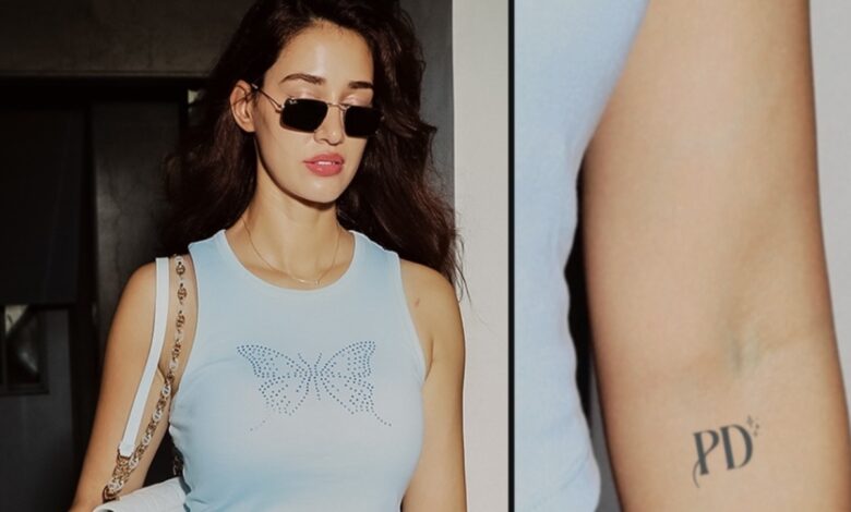 'Pati Dev', 'Piger Droff': Disha Patani's 'PD' tattoo sparks funny reactions