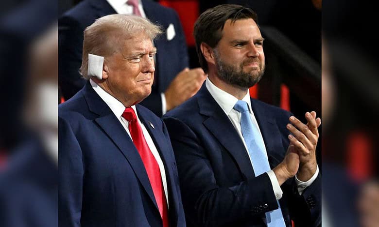 Donald trump and JD vance