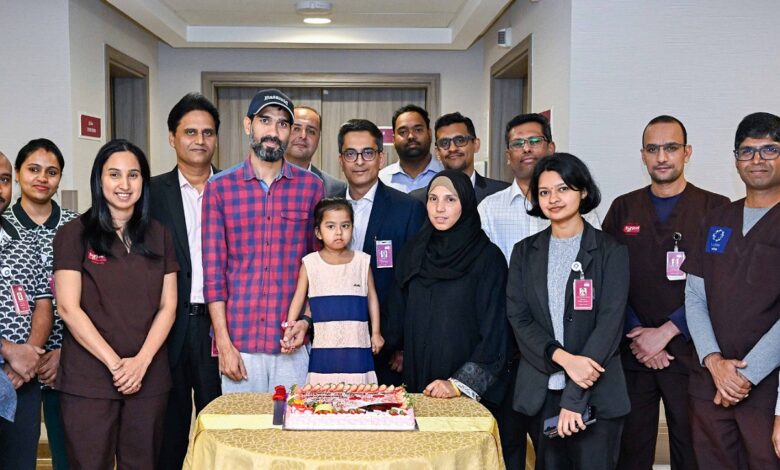 Indian father saves daughter's life in UAE's 1st paediatric liver transplant