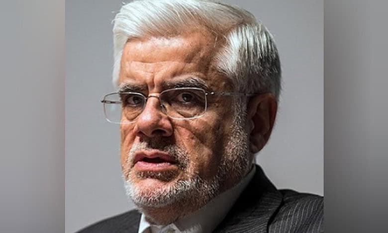 Image of Iran's first Vice President Mohammad Reza Aref