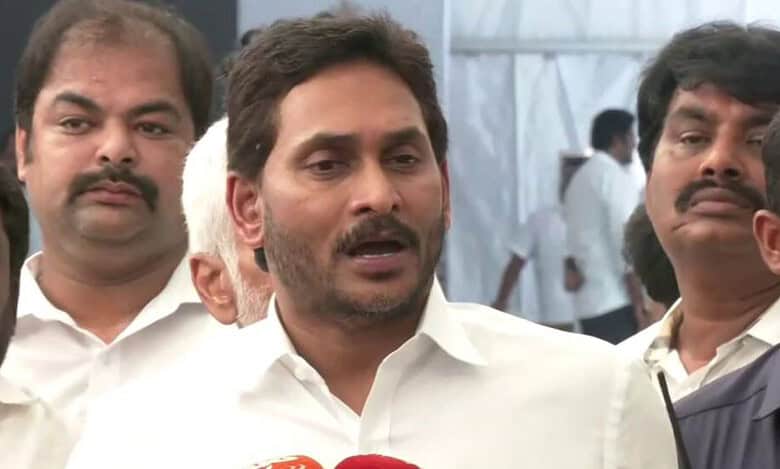 YSRCP chief Y S Jagan Mohan Reddy