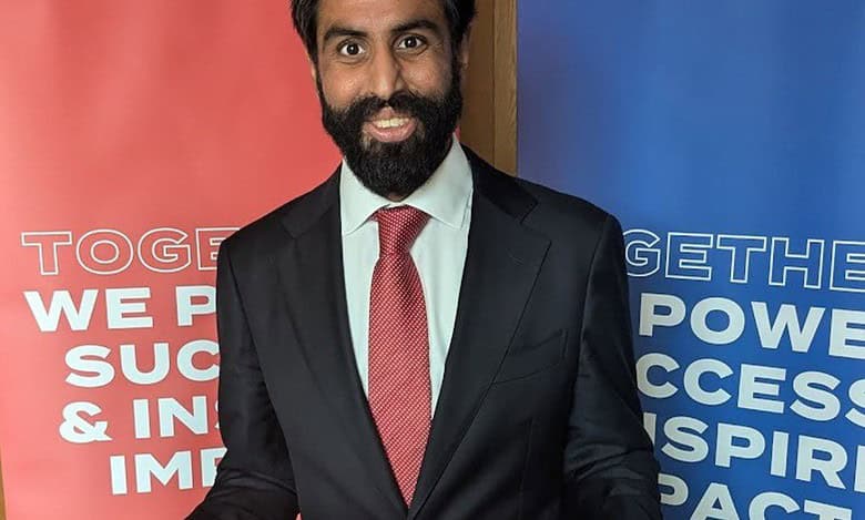 Jeevun Sandher, one of Britain’s newest MP