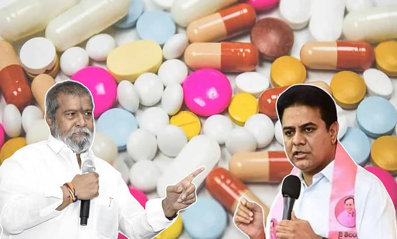 KTR vs Health minister on 'shortage' of medicines in Telangana