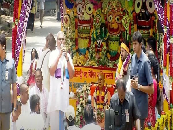 Amid celebrations, Lord Jagannath Rath Yatra taken out in Hyderabad