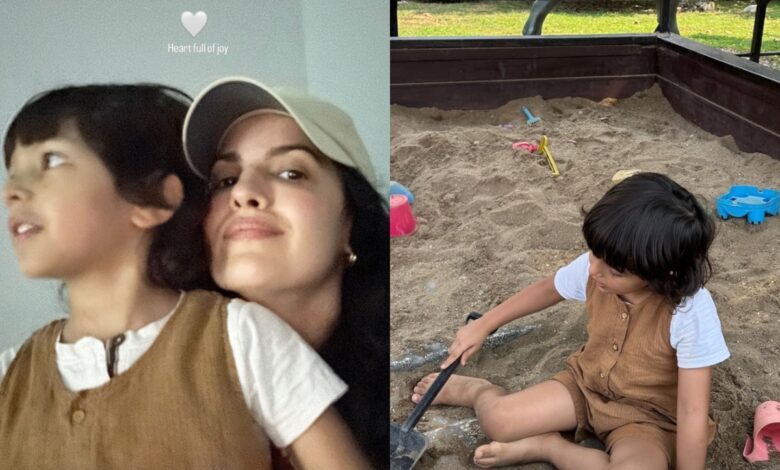 Natasa Stankovic enjoys quality time with son after split