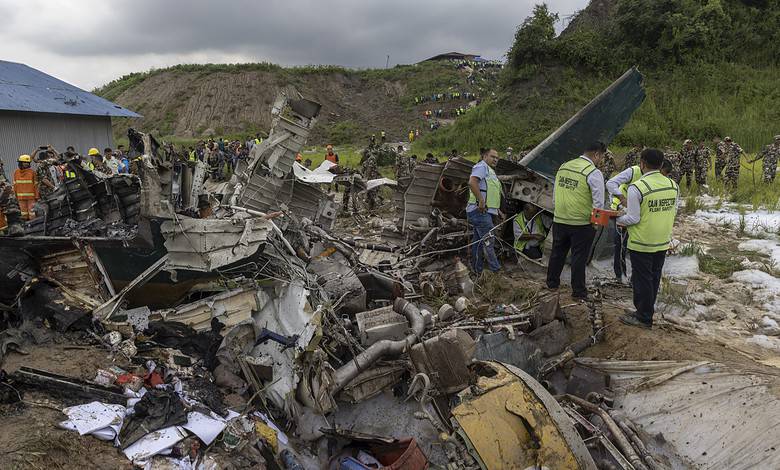 18 killed as plane crashes after takeoff at Nepal’s airport, pilot survives
