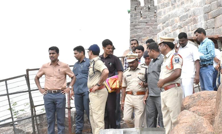 Hyderabad: Jagadambika temple in Golconda Fort set for Bonalu Festival