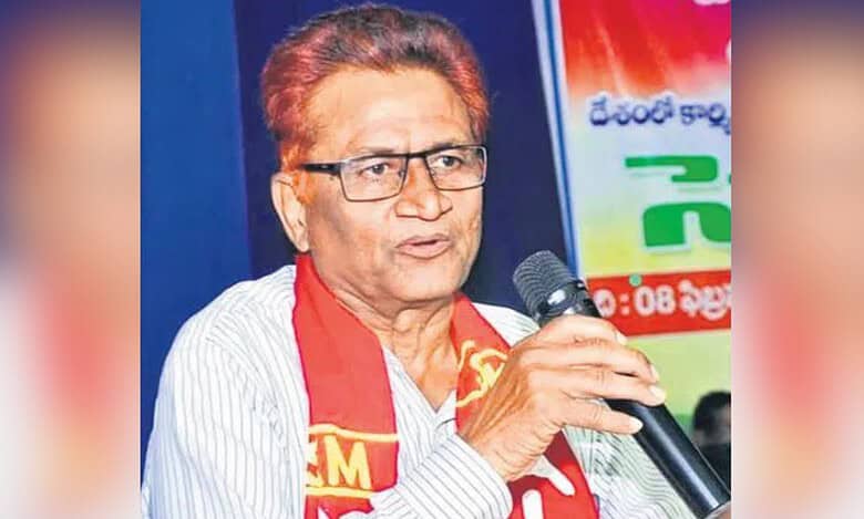 Telangana: CPI (ML) Mass Line leader Chandrasekhar dies by suicide