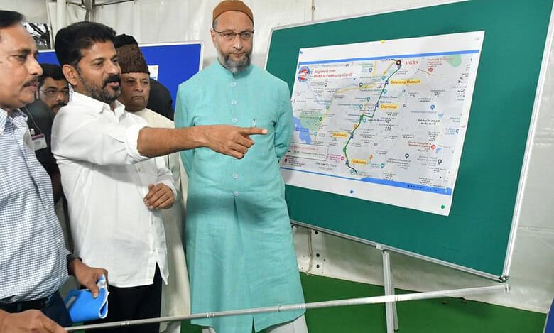 Chief Minister A Revanth Reddy says he would be seeking votes for the Congress party in Chandrayangutta assembly constituency only after completing metro rail project in the old city.