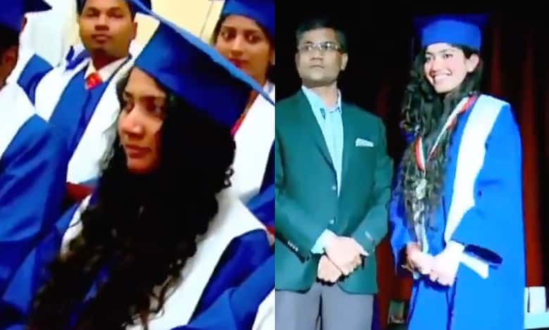 Sai Pallavi receives MBBS degree, convocation video viral