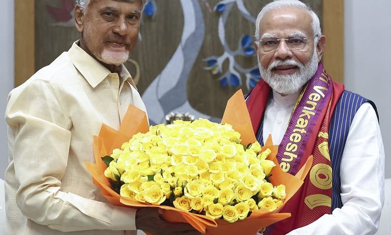 Naidu thanks PM Modi for approval to Tirupati railway line project