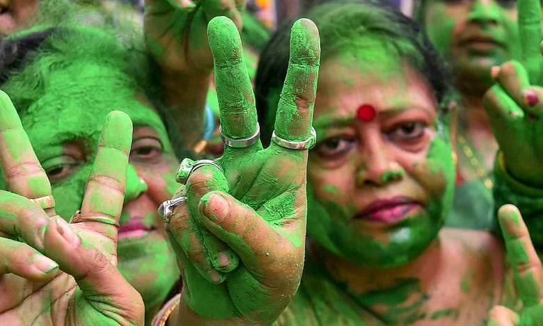 TMC all set to sweep Bengal bypolls, continues its LS victory streak