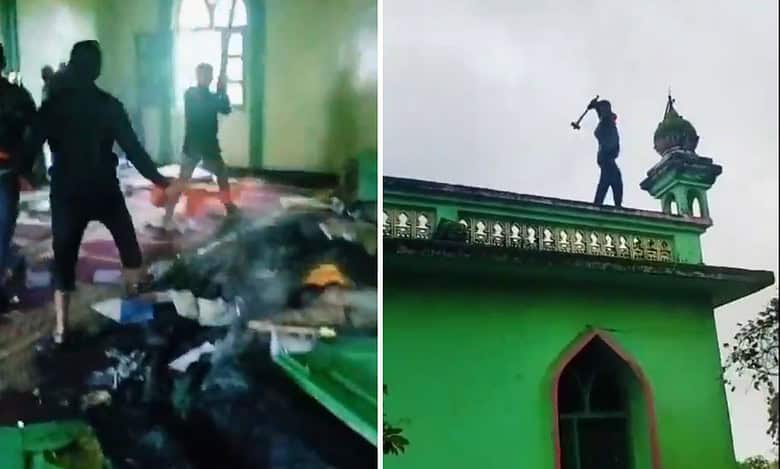 Hindutva mob vandalises mosque in Maharashtra’s Kolhapur