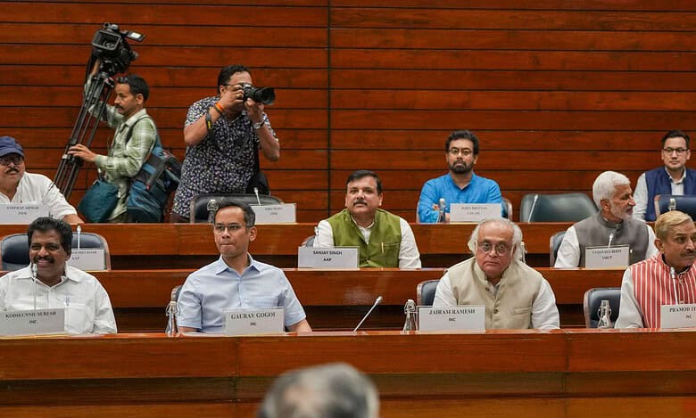 BJP slams Jairam Ramesh for 'live-tweeting' issues raised at all-party meeting