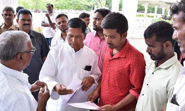 Prajavani Program being conducted