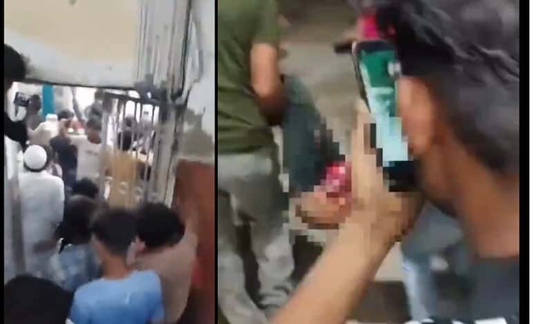 Bihar: GRP officer thrashes youth, angry commuters vandalise station
