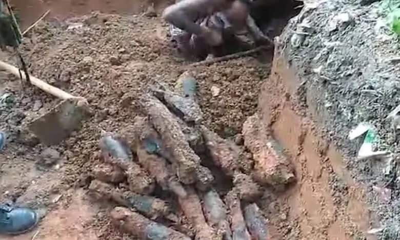 mortars shells