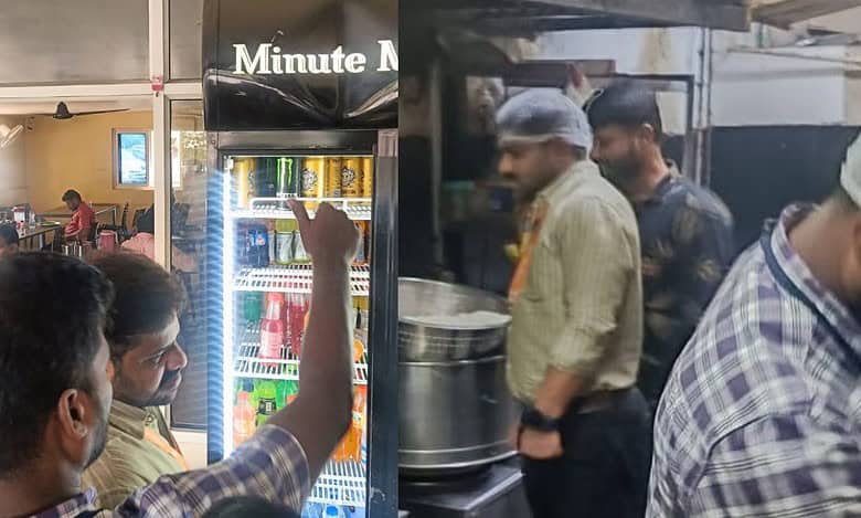 Raids conducted at hotels in Hyderabad; many violations found
