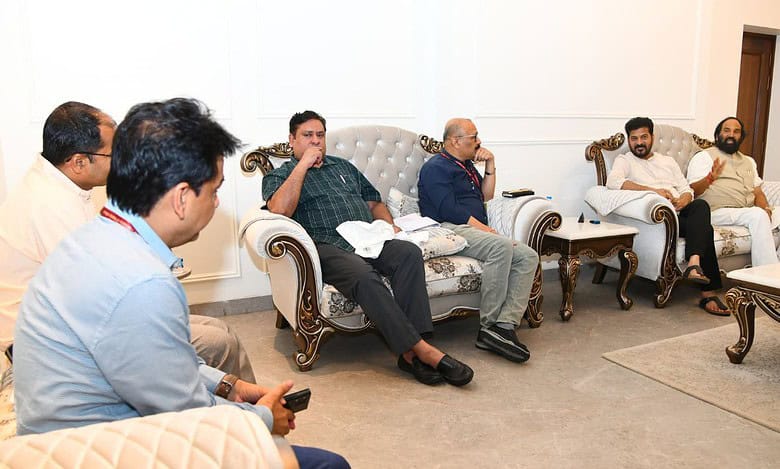 telangana CM meeting with