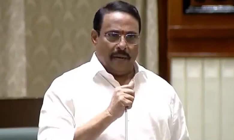 Danam Nagender used filthy language against BRS MLAs who tried to interrupt him while he was speaking on the budget allocation for Hyderabad in the assembly on Friday.