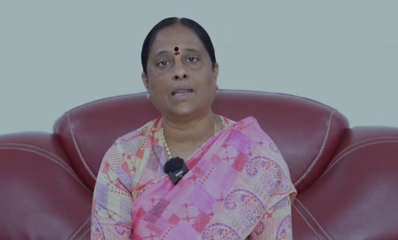 Environment and Forests minister Konda Surekha warns KTR against using objectionable language against the women taking free bus ride in TSRTC.