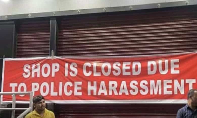 'Police harassment': Congress vs BRS over Nizamabad sweet shop owner's poster